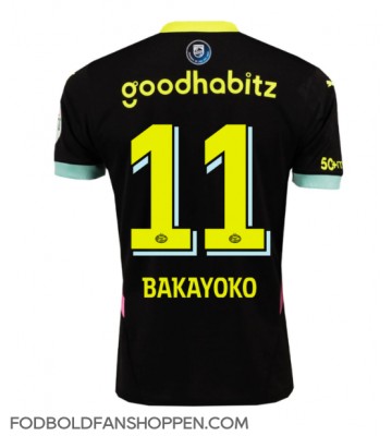 PSV Eindhoven Johan Bakayoko #11 Udebanetrøje 2024-25 Kortærmet